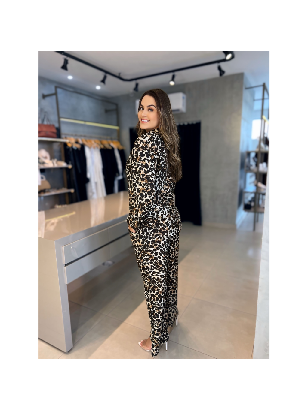 CONJUNTO ANIMAL PRINT