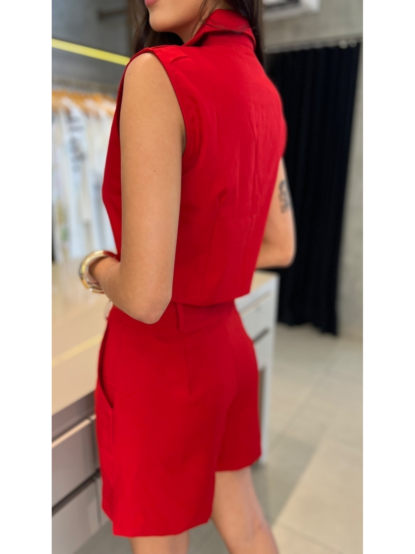 CONJUNTO ALFAIATARIA CURTO LADY