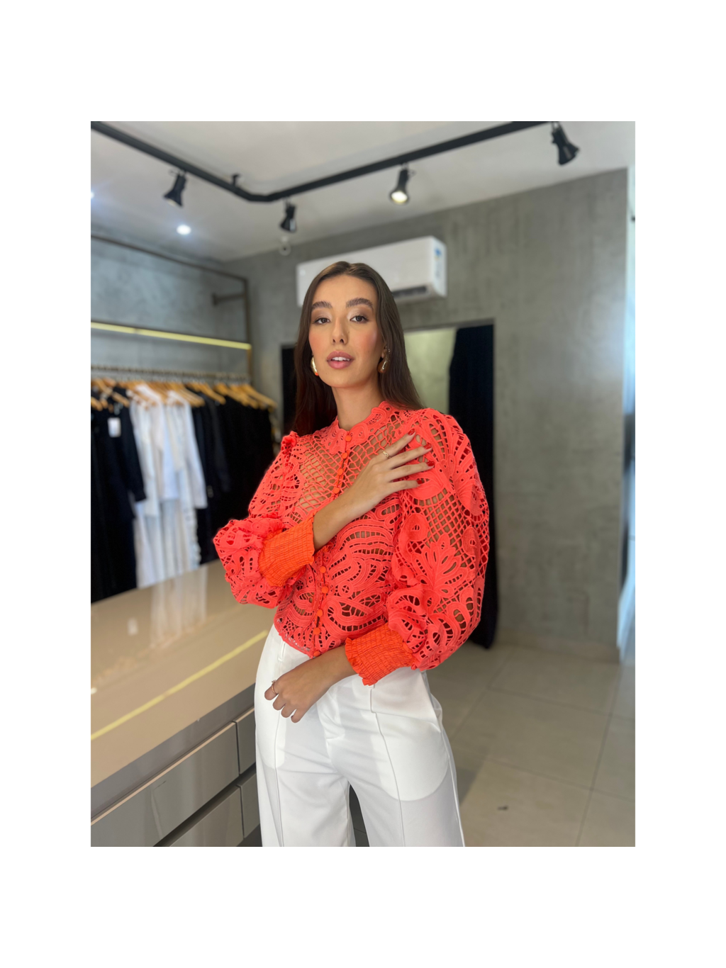 CAMISA RENDA SUBLIME